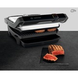 Tefal Optigrill Elite GC750D grill à contact électrique Argent/Noir, Acier inoxydable