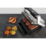 Tefal Optigrill Elite GC750D grill à contact électrique Argent/Noir, Acier inoxydable