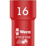 Wera 05004960001, Clés mixtes à cliquet Rouge/Jaune