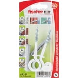 fischer UX 8x50 OH N K, Cheville Gris clair