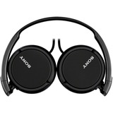 Sony MDR-ZX110 Écouteurs/casques  on-ear Noir, Avec fil, 12 - 22000 Hz, Musique, 120 g, Écouteurs, Noir