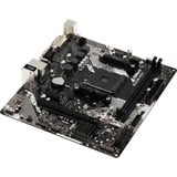 ASRock B450M-HDV R4.0, Socket AM4 carte mère RAID, Gb-LAN, Sound, µATX