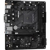 ASRock B550M-HDV carte mère socket AM4 RAID, Gb-LAN, Sound, µATX