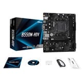 ASRock B550M-HDV carte mère socket AM4 RAID, Gb-LAN, Sound, µATX