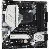 ASRock B550M Pro4 carte mère socket AM4 RAID, Gb-LAN, Sound, ATX