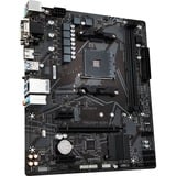 GIGABYTE A520M S2H , Socket AM4 carte mère Noir/gris, RAID, Gb-LAN, Sound, µATX 