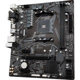 GIGABYTE A520M S2H , Socket AM4 carte mère Noir/gris, RAID, Gb-LAN, Sound, µATX 