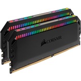 Corsair Dominator CMT32GX4M2C3466C16 module de mémoire 32 Go 2 x 16 Go DDR4 3466 MHz, Mémoire vive Noir, 32 Go, 2 x 16 Go, DDR4, 3466 MHz, 288-pin DIMM