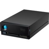 LaCie 1big Dock Pro 4000 Go Noir SSD externe Noir, 4000 Go, USB Type-A, 3.2 Gen 1 (3.1 Gen 1), 2800 Mo/s, Noir