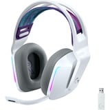 Logitech G733 Casque Arceau Blanc casque gaming over-ear Blanc, Casque, Arceau, Jouer, Blanc, Binaural, Rotatif