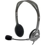 Logitech H111 casque on-ear Gris