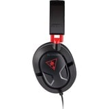 Turtle Beach TB043101 Binaural Bandeau Noir, Rouge Casque audio casque gaming over-ear Noir, console de jeux, Binaural, Bandeau, Noir, Rouge, mousse, Faux cuir, Xbox One, PlayStation 4