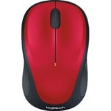 Logitech Wireless Mouse M235 souris RF sans fil Optique Rouge, Optique, RF sans fil, Rouge