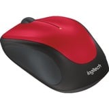 Logitech Wireless Mouse M235 souris RF sans fil Optique Rouge, Optique, RF sans fil, Rouge