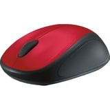 Logitech Wireless Mouse M235 souris RF sans fil Optique Rouge, Optique, RF sans fil, Rouge