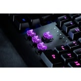 Razer Huntsman Mini Switch optique sonore Violet, clavier gaming Noir, Layout DE, Razer Clicky Optical (Purple), 60%, USB, Contacteur de touche opto-mécanique, QWERTZ, LED RGB, Noir