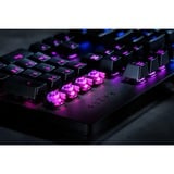 Razer Huntsman Mini Switch optique sonore Violet, clavier gaming Noir, Layout DE, Razer Clicky Optical (Purple), 60%, USB, Contacteur de touche opto-mécanique, QWERTZ, LED RGB, Noir