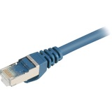 Sharkoon Câble RJ45 Cat.6 SFTP Bleu, 25 cm