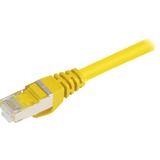 Sharkoon Câble RJ45  Cat.6 SFTP Jaune, 25 cm