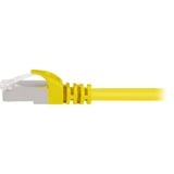 Sharkoon Câble RJ45  Cat.6 SFTP Jaune, 1 Mètre