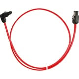 Sharkoon SATA II câble 50cm Rouge, Câble connecteur 90º, Bulk