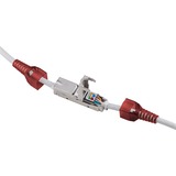 goobay 79577 accessoire de câble, Raccord Gris/Rouge, Gris, Rouge, 250 MHz, IDC, CE, 65 mm, 11 mm