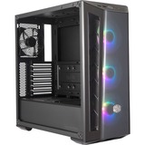 Cooler Master MasterBox MB520 ARGB Midi Tower Noir, boîtier pc Noir | 2x USB-A | RGB | Verre Trempé