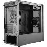 Cooler Master MasterBox NR400 Mini Tower Noir boîtier midi tower Noir | 2x USB-A | Verre Trempé