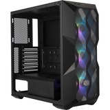 Cooler Master MasterBox TD500 Mesh Midi Tower Noir, boîtier pc Noir | 2x USB-A | RGB | Window