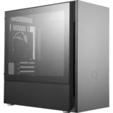 Cooler Master Silencio S400 Mini Tower Noir boîtier midi tower Noir | 2x USB-A | Verre Trempé