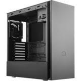 Cooler Master Silencio S600 Midi Tower Noir, boîtier pc Noir | 2x USB-A