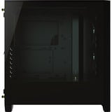 Corsair iCUE 4000X RGB  boîtier midi tower Noir | 1x USB-A | 1x USB-C | RGB | Window