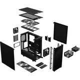 Fractal Design Define 7 Compact boîtier midi tower Noir | 4x USB-A | 1x USB-C