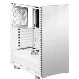 Fractal Design Define 7 Compact boîtier midi tower Blanc | 4x USB-A | 1x USB-C | Window