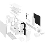 Fractal Design Define 7 boîtier midi tower Blanc | 4x USB-A | 1x USB-C