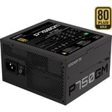 GIGABYTE GP-P750GM, 750 Watt alimentation  Noir, Gestion des câbles, 4x PCIe