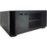 Inter-Tech A80 Small Form Factor (SFF) Noir 60 W boîtier HTPC Noir | 2x USB-A