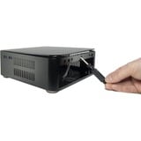 Inter-Tech A80 Small Form Factor (SFF) Noir 60 W boîtier HTPC Noir | 2x USB-A