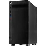 Inter-Tech A-3411 Creek boîtier midi tower Noir | 3x USB-A | RGB | Window