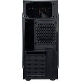 Inter-Tech B-30 Midi Tower Noir, boîtier pc Noir | 2x USB-A