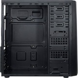 Inter-Tech B-30 Midi Tower Noir, boîtier pc Noir | 2x USB-A