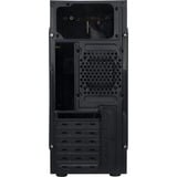 Inter-Tech B-48 Midi Tower Noir, boîtier pc Noir | 2x USB-A