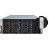 Inter-Tech IPC 4U 4424 boîtier rack Noir | 2x USB-A