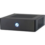 Inter-Tech ITX-601 Bureau Noir 60 W boîtier HTPC Noir