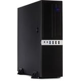 Inter-Tech IT-503 Mini Tower Noir boîtier desktop Noir | 4x USB-A