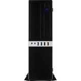 Inter-Tech IT-503 Mini Tower Noir boîtier desktop Noir | 4x USB-A