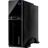 Inter-Tech IT-607 Bureau Noir boîtier mini tower Noir | 2x USB-A