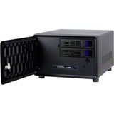 Inter-Tech SC-2100 Small Form Factor (SFF) Noir boîtier cube Noir | 2x USB-A