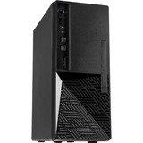 Inter-Tech S-703 Bureau Noir boîtier midi tower Noir | 1x USB-A | 1x USB-C