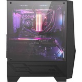 MSI MAG FORGE 100R  boîtier midi tower Noir | 2x USB-A | RGB | Window